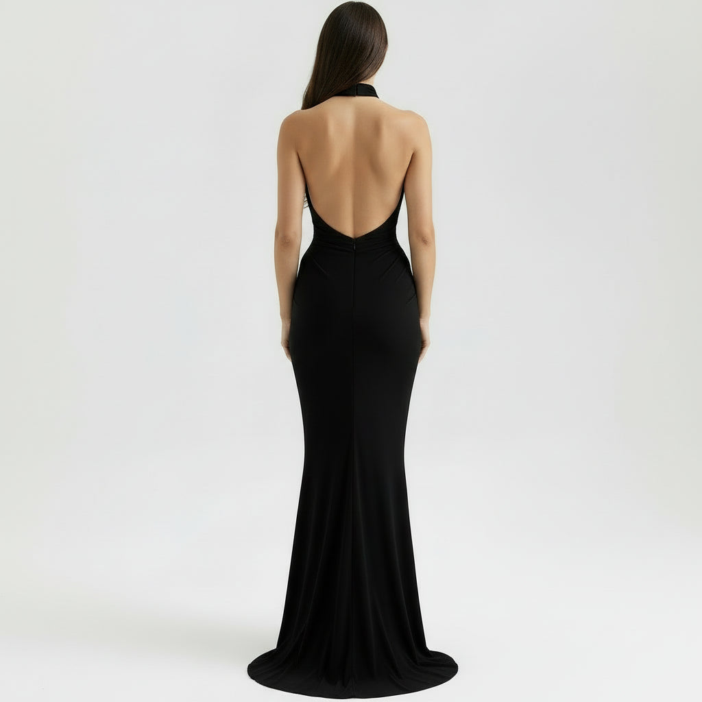 שמלת מקסי דגם שירה