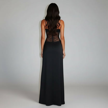 שמלת מקסי דגם - ספיר